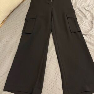 Wilfred Black Wide Leg Pants Modern Style
